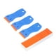 thumbnail image 1 of Calcomanía 103pcs de Cuchilla de afeitar Herramienta de Raspador de calcomanía para calcomanía removedor de pinintura de calcomanía para vidrio de ventana automática con manija, 1 of 7