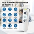 thumbnail image 4 of Forehead and Ear Thermometer, Infrared Thermometer for Baby & Kid & Adult, 1s Fast Reading with 2 Colors Backlight Fever Alarm and 20 Memories Recall, 4 of 8