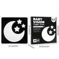 thumbnail image 2 of Black White Card Visual Stimulation High Contrast Baby Baby Visual Stimulation Card Sensory Toy, 2 of 9