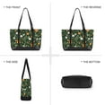 thumbnail image 6 of FORMRS Canvas Laptop Tote Bag for Women with 15.6" Computer Compartments Shoulder Handbag, Orange Flowers, 6 of 7