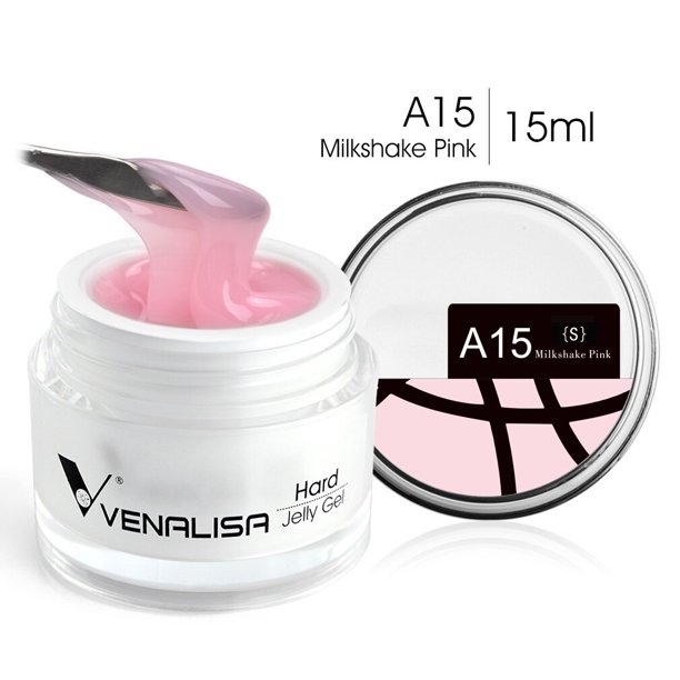 Hard Jelly Builder Nail Extend Gel Venalisa Poly Nail Gel 15ml Nail Art French Gel Gum Clear Camouflage UV Construction Gel Tan Jianjun unisex