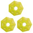 thumbnail image 2 of Trayknick 3Pcs Pill Box Translucent Moisture-proof Portable 7 Grids Mini Dispenser Weekly Outdoor Travel Pill Container 7 Days Capsule Holder for Travel Yellow, 2 of 13