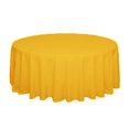 thumbnail image 1 of 18 Color Polyester Round Tablecloth Whiteblackredbluegold Solid Table Cloth For Wedding Birthday Party Table Cover Home Dcor 1pcs, 1 of 5