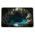 thumbnail image 1 of Indoor Outdoor Rug 3D Optical Illusion Bottomless Hole Doormat for Entrance Living Room 40X60Cm, 1 of 6