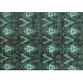 thumbnail image 1 of Ahgly Company Machine Washable Indoor Rectangle Oriental Light Blue Modern Area Rugs, 7' x 9', 1 of 4