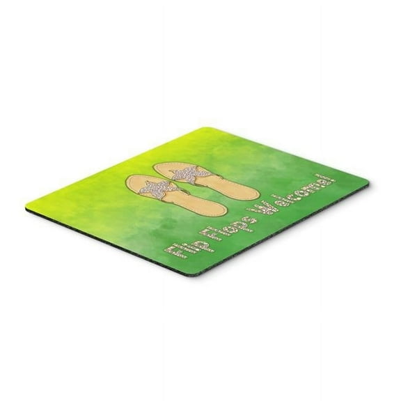 Flip Flops Welcome Mouse Pad, Hot Pad or Trivet