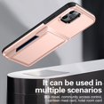 thumbnail image 6 of ELEHOLD Case for iPhone 11 Pro Max, Shockproof Heavy Duty Wallet Case with Hidden Card Holder for Women & Men,Rosegold, 6 of 11