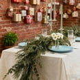thumbnail image 5 of 5.9ft Christmas Garland Mixed Norfolk Pine and Eucalyptus, Real Touch Artificial Greenery for Indoor Outdoor Decor | Mantle, Stair, Door, Wall Holiday Decoration for Xmas Winter, 5 of 6