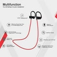 thumbnail image 4 of Bluetooth Headphones, Best Wireless Sports Earphones w/Mic IPX7 Waterproof HD Stereo Sweatproof in-Ear Earbuds Gym Running Workout 8 Hour Battery Noise Cancelling Headsets, 4 of 8