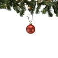 thumbnail image 3 of 2 Inch Shiny & Matte Red, Pink & Burgundy Glass Ball Christmas Ornament 12 Piece, 3 of 9