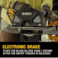 thumbnail image 6 of DEWALT 20V MAX XR 7-1/4 in. Metal Cutting Circular Saw (Tool Only) (DCS383B), 6 of 6