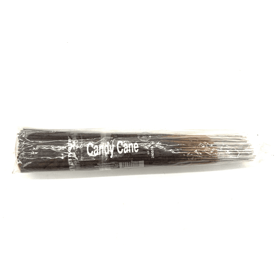 Wildberry Incense 11" Candy Cane 100 Stick Pack, Jar Not Included