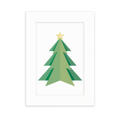 thumbnail image 1 of Abstract Christmas Tree patron de origami Marco de Fotos de escritorio imagen Blanco Pintura arte 5x7 pulgadas, 1 of 4