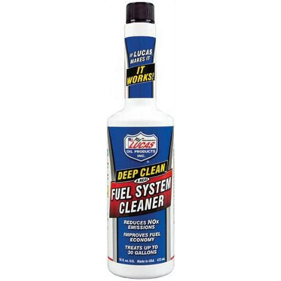 Lucas Oil 10512-6PK Deep Clean Fuel System Cleaner - 16 oz., (Case of 6)