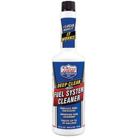 Lucas Oil 10512-6PK Deep Clean Fuel System Cleaner - 16 oz., (Case of 6)