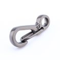 thumbnail image 3 of Qiilu 5 Pcs Mini EDC Carabiner Snap Spring Clips Hook Survival Keychain Tool,Keychain, Retractable Key Chain, 3 of 3