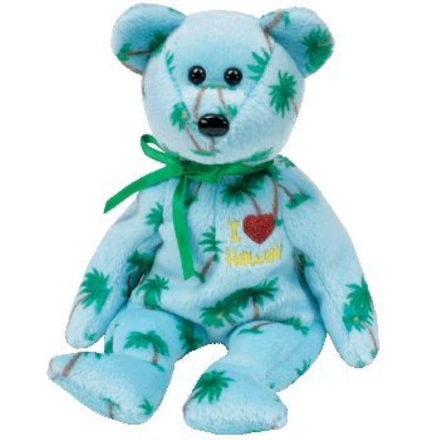 TY Beanie Baby - HAWAII the Bear (I Love Hawaii - State Exclusive
