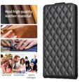 thumbnail image 5 of Flip Wallet Case for Samsung Galaxy S23 Ultra, PU Leather Magnetic Snap Folio Cover with Card Holder, Kickstand Function - TPU Shockproof Durable Protective Phone Case for S23 Ultra, Black, 5 of 7