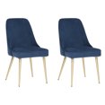 Signature Design by Ashley Trishcott Dining Side Chair Set of 2 Blue