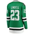 thumbnail image 3 of Women's Fanatics Esa Lindell Kelly Green Dallas Stars Breakaway Player Jersey, 3 of 3