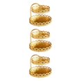 thumbnail image 1 of Wosthever 2 Layer Iron Decorative Tray Fruit Free Diaplay Home Decor  Standing Vege Type1, 1 of 1