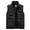 Black Jacket for Men, variant on IYTR Men's Work Clothes Jacket Sleeveless Jacket Zipper Stand-up Collar Coat Outdoor Sports Photography Leisure Coat with Pocket Solid Color Black XXXXL
