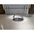 thumbnail image 2 of Motion Coffee Table with Clear Glass Top and Chrome Base, 2 of 2