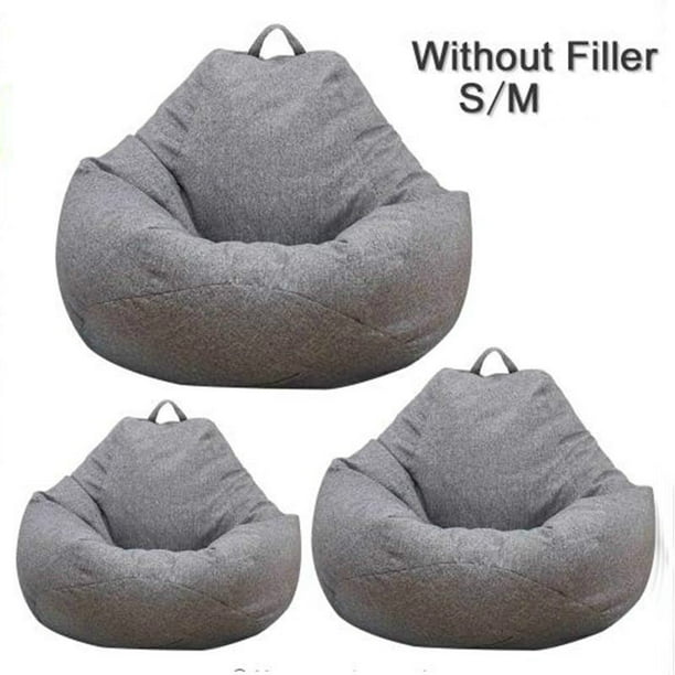 8 Colors Stylish Bean Bag Sofa Cover Chairs Pouf Puff Couch Seat