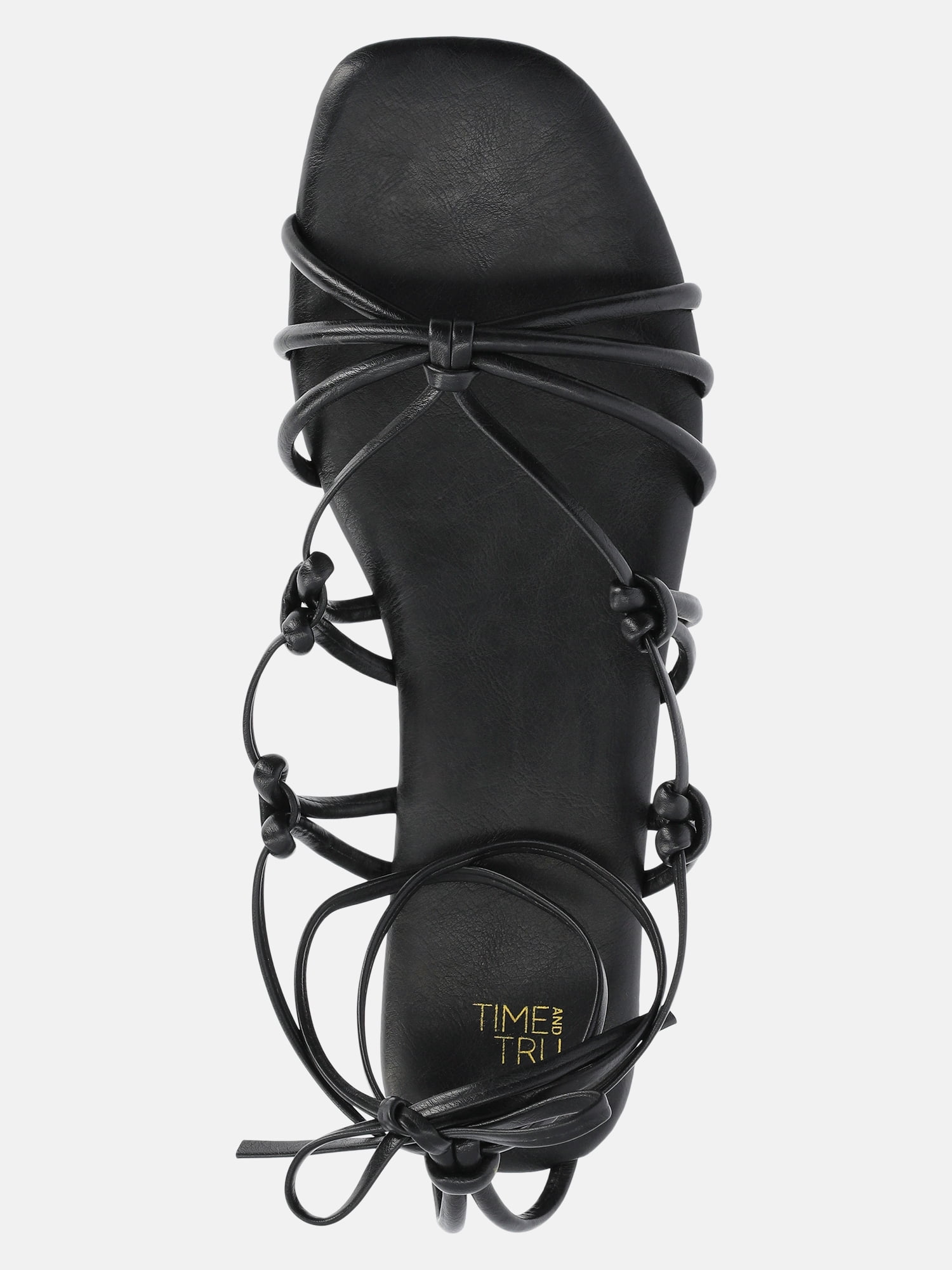 Time and Tru Women's Lace Up Sandals