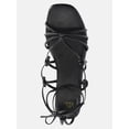 thumbnail image 4 of Time and Tru Women's Lace Up Sandals, 4 of 6