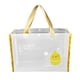 thumbnail image 5 of Bolsa transparente impermeable para fin de semana, ligera, para compras y para la playa. Blanco, 5 of 9