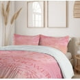 thumbnail image 6 of Ambesonne Salmon Duvet Cover Sets, Bride Invitation, 2-King, Pale Pink and Salmon, 6 of 7