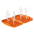 thumbnail image 3 of Tendedero plegable desmontable portátil para biberones Hugo Naranja, 3 of 10