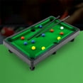 thumbnail image 2 of MeetYTOYS Mini Pool Table, 20Piece Set Billiards Game with 11 Balls, 2 x Sticks, 6 x Table Legs and Triangle Rack, Family Games Birthday Gifts for (M), 2 of 8