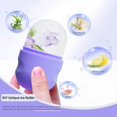 thumbnail image 4 of Face Ice Roller, Face Ice Mold Holder, Reusable Silicone Facial Ice Cube, Massage Icing Tools, Soothe Skin & Shrink Pores & Relieve Eye Puffiness (Wit, 4 of 5