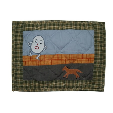 Patch Magic Rhyme Tyme Cotton Boudoir/Breakfast Pillow (Set of 2)