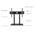 thumbnail image 3 of Mount-it Universal Tabletop TV Stand and AV Media Fixed Desktop Mount 32'' -55'' LCD/LED/Plasma, 3 of 4