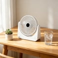 thumbnail image 5 of USB Desk Fan with Adjustable Angle, 3-Speed, Battery-Powered, Quiet and Powerful Airflow for Office, Home, Travel, and Dorm Rooms, 5 of 5