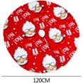 thumbnail image 3 of Falda para árbol de Navidad, manta para árbol de Navidad, almohadilla para árbol de Navidad, manta para árbol de Navidad, manta para árbol de Navidad, manta redonda para árbol de Navidad (120 cm) Adepaton LL-1597, 3 of 6