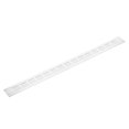 thumbnail image 3 of Uxcell Rectangle Shape Ventilation Grille Aluminum Alloy Louvered Air Vents 23.62 x 1.97 Inch for Wardrobe Cupboards, 3 of 5