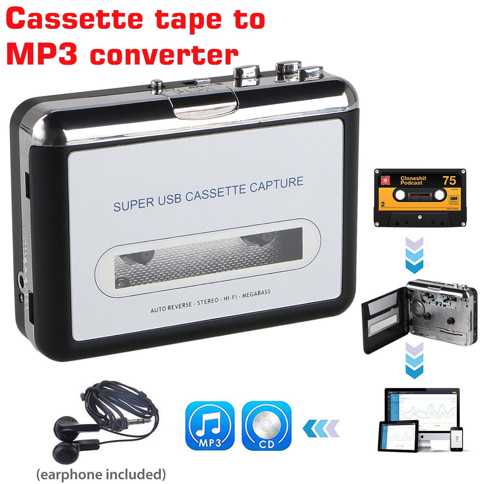 digitnow cassette to mp3 converter