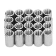 thumbnail image 1 of Oubit Écrou de Couplage Rond, 20pcs Écrou de Couplage Écrou de Tige Inoxydable Écrou de Connecteur Rond Conception de Pointe, 1 of 9