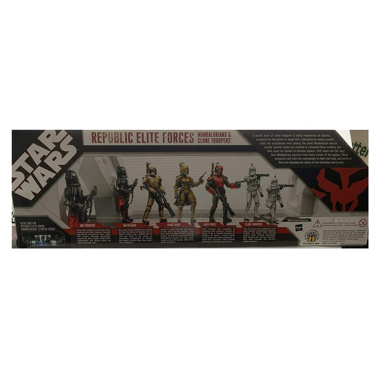 REPUBLIC ELITE FORCES 6体セット Star Wars Boxed Sets 2007 Republic Elite Forces Action Figure Set