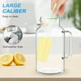 thumbnail image 6 of 68 oz Glass Pitcher with Lid and Spout, 2 Liter Glass Jugs with Handle for Fridge, Borosilicate Water Pitcher, Heat Resistant Carafes for Hot/Cold Drinks, Stainless Steel Filter Lids, Dishwasher Safe, 6 of 7
