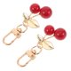 thumbnail image 1 of unbranded 2Ud Llaveros Cereza Multicolor Para Con De Aleación Para Y Accesorios, 1 of 8