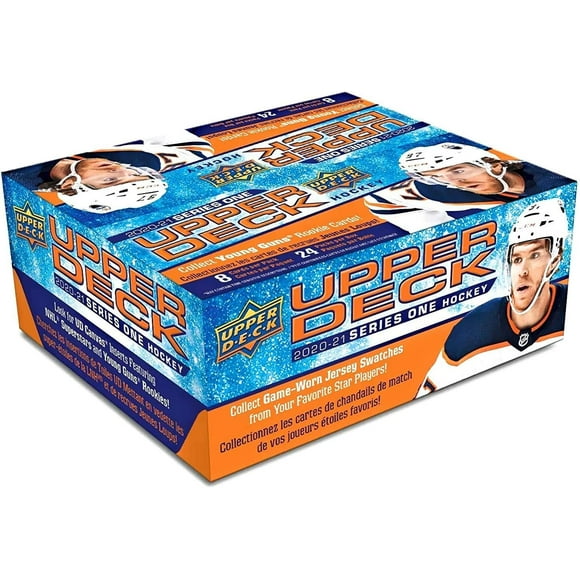 2020/21 Upper Deck Series 1 Hockey Trading Cards Box Retail