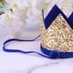thumbnail image 3 of KAKOWELY Corona para primer cumpleaños, corona para fiesta de cumpleaños infantil, azul, con estampado de número 1, tocado, tiara, suministros para fiesta, 3 of 5