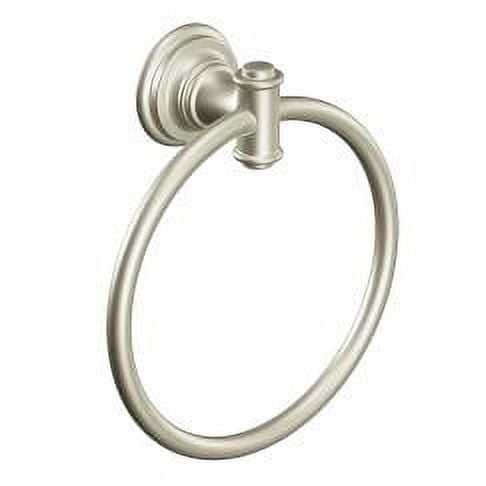 Moen Ellsworth Brushed Nickel Towel Ring