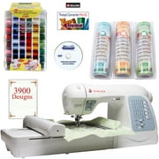 Singer Futura XL-400 4-in-1 Sewing & Embroidery Machine w/ BONUS PACKAGE