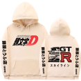 thumbnail image 1 of R34 Skyline GTR JDM Sudadera con capucha de gran tamaño, sudadera con estampado gráfico inicial D de Anime Drift AE86, Sudadera con capucha informal y2k, sudaderas Unisex xuanjing unisex, 1 of 2
